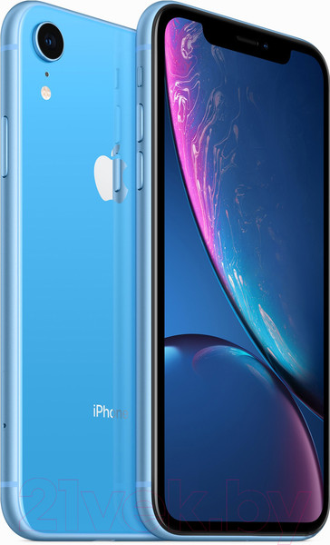 Изображение товара Смартфон восстановленный Apple iPhone XR 64GB Грейд B (голубой)