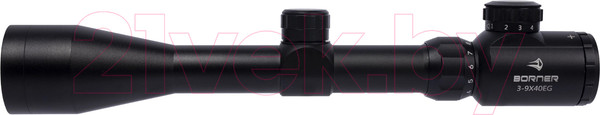 Изображение товара Оптический прицел BORNER 3-9x40EG (подсветка)