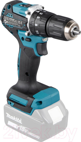 Изображение товара Профессиональная дрель-шуруповерт Makita DHP487Z