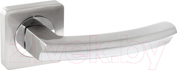 Изображение товара Ручка дверная Vettore R06.033 SN/CP (сатин/хром)