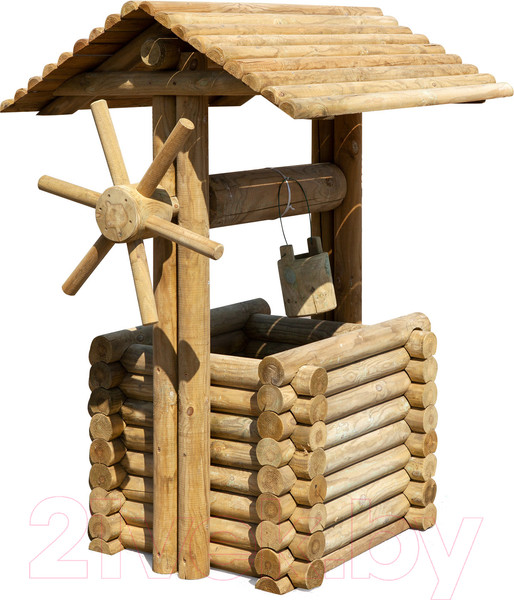 Изображение товара Украшение для сада Массив-Древ Колодец декоративный №1 700x700xH1400