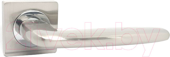 Изображение товара Ручка дверная Vettore R06.057 SN/CP (сатин/хром)