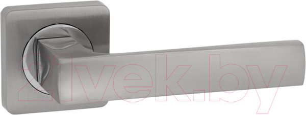 Изображение товара Ручка дверная Vettore R06.085 SN/CP (сатин/хром)