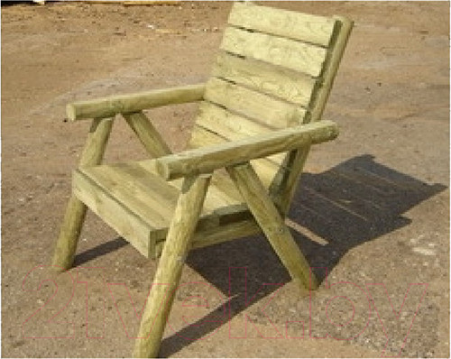Изображение товара Кресло садовое Массив-Древ 950x760x1060
