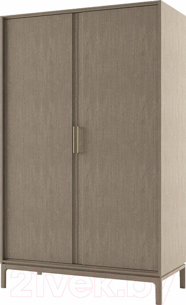 Изображение товара Шкаф Молодечномебель Брюгге D2 / ВМФ-1695 (капучино)