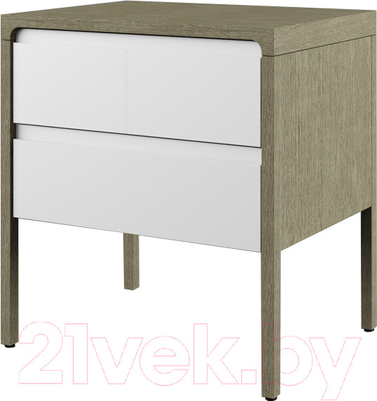 Изображение товара Прикроватная тумба Молодечномебель Хитроу / ВМФ-1662 (серый агат/БА)