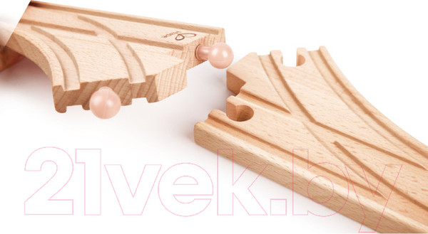 Изображение товара Элемент железной дороги Hape Развилки Y-образная / E3780_HP