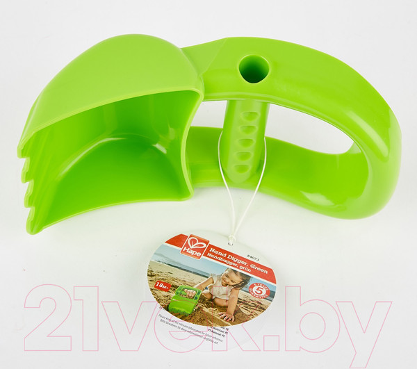 Изображение товара Лопатка игрушечная Hape Ручной экскаватор / E4073_HP (зеленый)