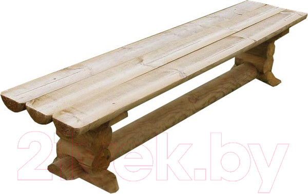 Изображение товара Скамья садовая Массив-Древ 2000x420xH440