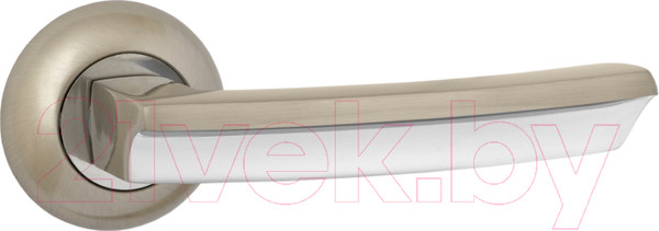 Изображение товара Ручка дверная Vettore R07.033 SN/CP (сатин/хром)