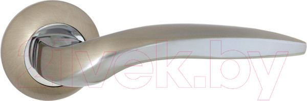 Изображение товара Ручка дверная Vettore R07.047 SN/CP (сатин/хром)
