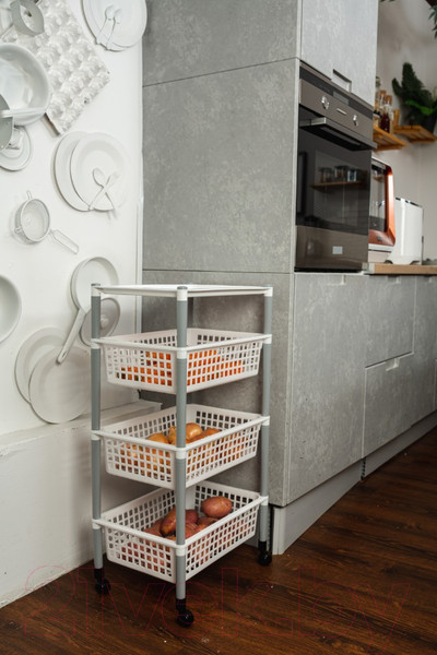 Изображение товара Этажерка Полимербыт 4394400 (10л)