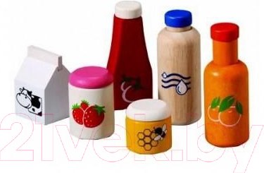 Изображение товара Набор игрушечных продуктов Plan Toys Еда и напитки / 3432
