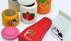 Изображение товара Набор игрушечных продуктов Plan Toys Еда и напитки / 3432