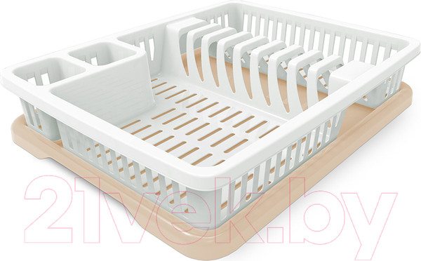 Изображение товара Сушилка для посуды Полимербыт Домашняя / 4323000