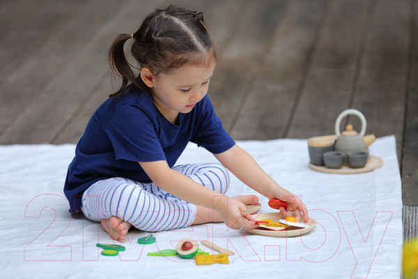Изображение товара Набор игрушечных продуктов Plan Toys Завтрак / 3611