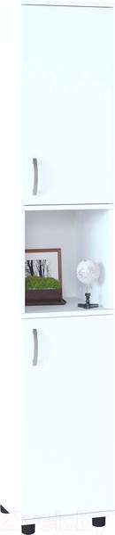 Изображение товара Шкаф-пенал Сокол-Мебель ШУ-12 (белый, правый)