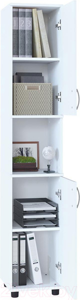 Изображение товара Шкаф-пенал Сокол-Мебель ШУ-12 (белый, правый)