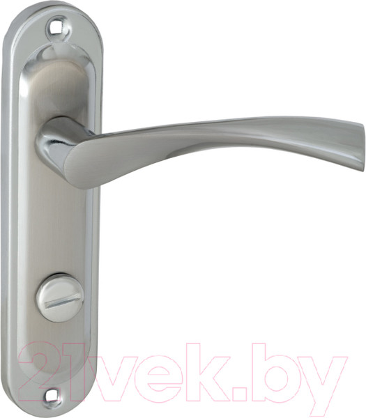 Изображение товара Ручка дверная Vettore 62.323 WC SN/CP (сатин/хром)