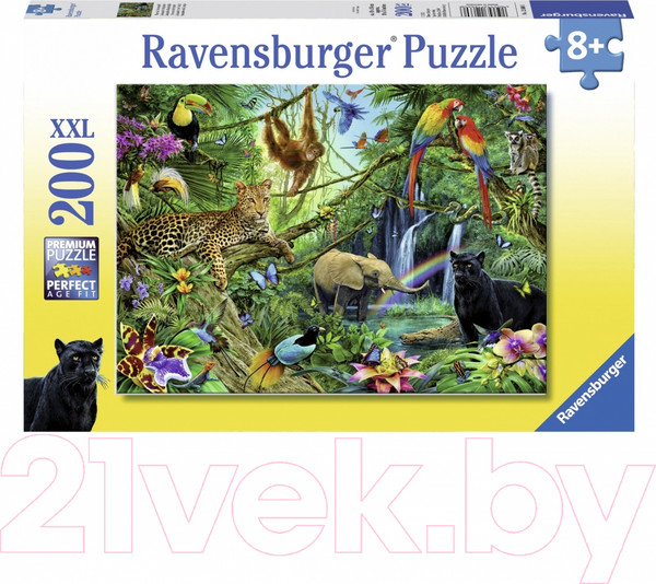 Изображение товара Пазл Ravensburger Джунгли XXL / 12660 (200эл)