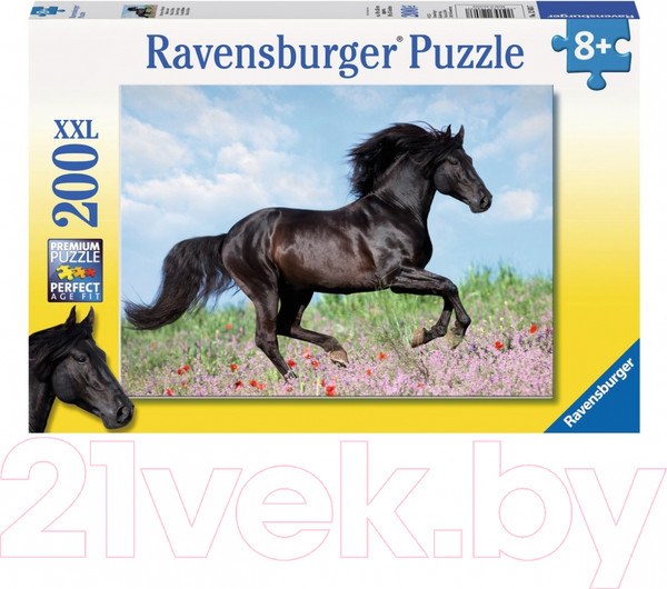 Изображение товара Пазл Ravensburger Прекрасная лошадь / 12803 (200эл)