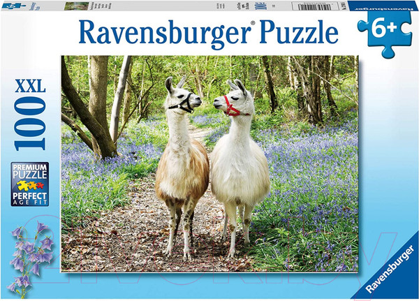 Изображение товара Пазл Ravensburger Ламы / 12941 (100эл)