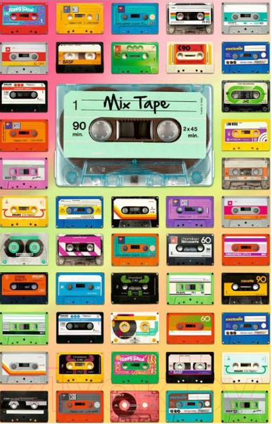 Изображение товара Пазл Ravensburger Микс кассет / 12962 (200эл)