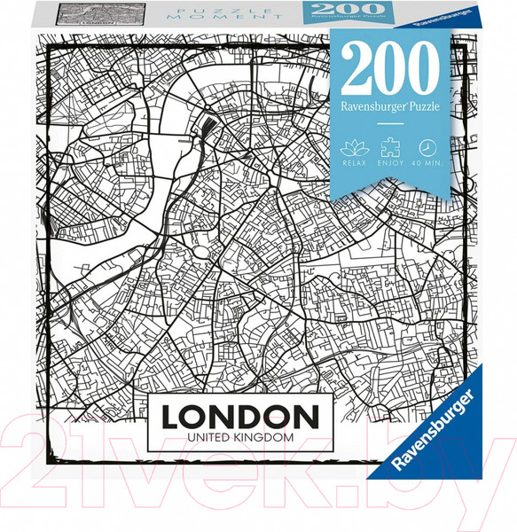 Изображение товара Пазл Ravensburger Жизнь большого города / 12963 (200эл)