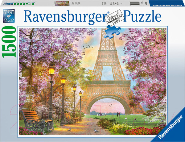 Изображение товара Пазл Ravensburger Романтика Парижа / 16000 (1500эл)