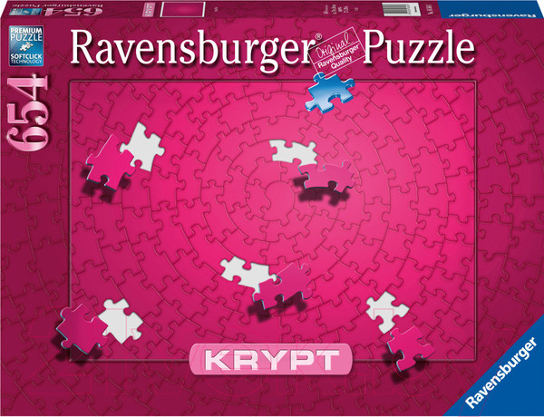 Изображение товара Пазл Ravensburger Крипт. Розовый / 16564 (654эл)