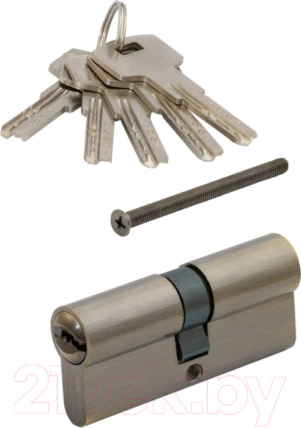 Изображение товара Цилиндровый механизм замка Vettore ZN M60 Z AB 30x30 5кл. (бронза)