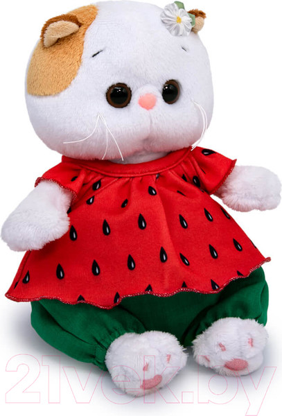Изображение товара Мягкая игрушка Budi Basa Ли-Ли Baby в костюмчике Клубничка / LB-096
