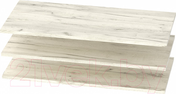 Изображение товара Комплект полок для корпусной мебели Памир Соната ШС-800 (крафт белый)