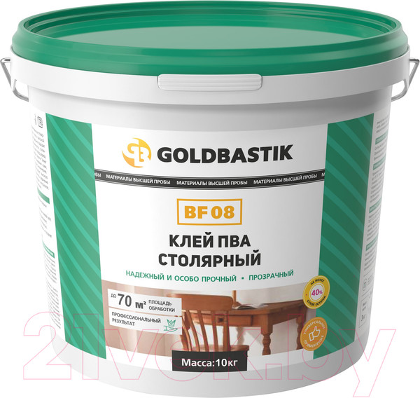 Изображение товара Клей Goldbastik ПВА столярный BF 08 (10кг)