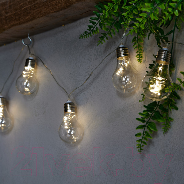 Изображение товара Светодиодная гирлянда Uniel UL-00008426 / ULD-S1800-050/STB/3AA