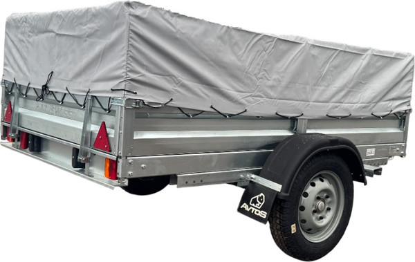 Изображение товара Прицеп для автомобиля Avtos A25P1B (2500x1500x300, R13, ресс. AL-KO, тент 400мм)