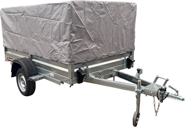 Изображение товара Прицеп для автомобиля Avtos A25P1B (2500x1500x300, R13, ресс. AL-KO, тент 800мм)