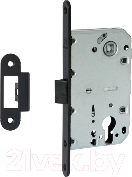 Изображение товара Защелка врезная Vettore 410 C-S Kevlar MBP (черный матовый)