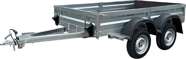 Изображение товара Прицеп для автомобиля Avtos A25P2B (2500x1500x300, R13, ресс. AL-KO, 2ос)