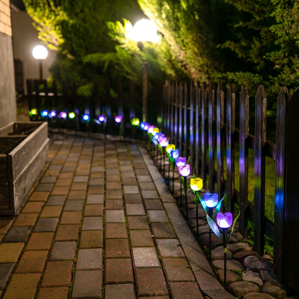 Изображение товара Светильник уличный Uniel Синий тюльпан USL-C-454/PT305 / UL-00004279