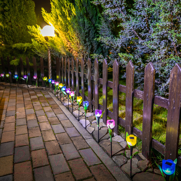 Изображение товара Светильник уличный Uniel Синий тюльпан USL-C-454/PT305 / UL-00004279