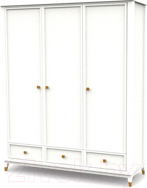 Изображение товара Шкаф Молодечномебель Nevada B3D3 / ВМФ-1925 (дуб оксфорд)