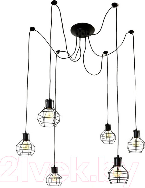 Изображение товара Люстра BayerLux 2542/6 7141505 (черный)