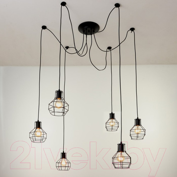 Изображение товара Люстра BayerLux 2542/6 7141505 (черный)