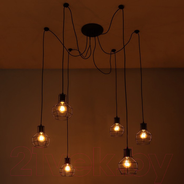 Изображение товара Люстра BayerLux 2542/6 7141505 (черный)