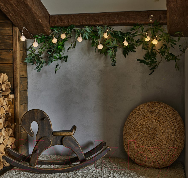 Изображение товара Светодиодная гирлянда Uniel ULD-S1800-010/STB/3AA / UL-00008421