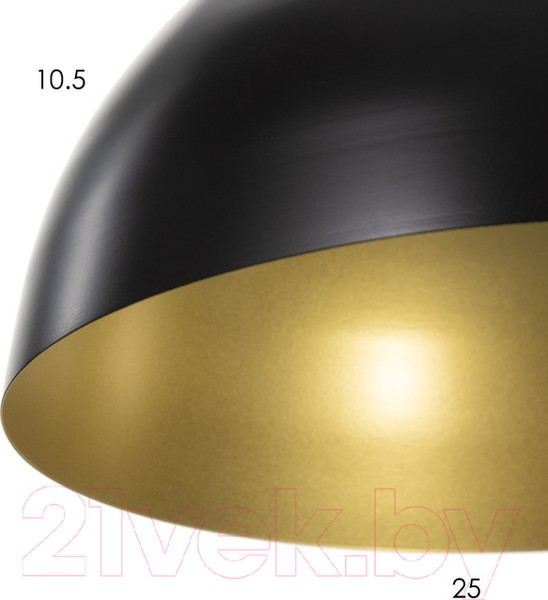 Изображение товара Потолочный светильник BayerLux 1342513/1WT 4556512 (черный/бронза)