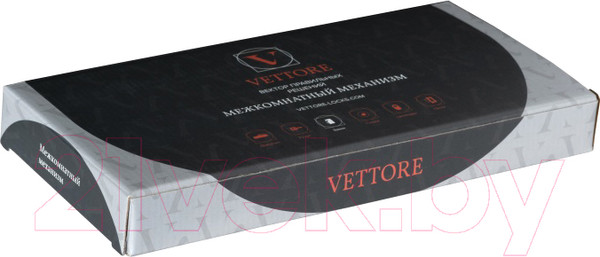 Изображение товара Защелка врезная Vettore 410 C-S Kevlar MWP (белый матовый)