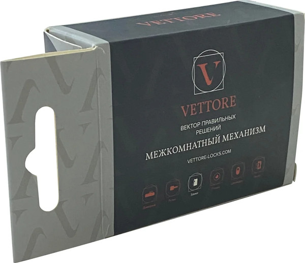 Изображение товара Защелка врезная Vettore C-03B Magnet 100 NI (никель)