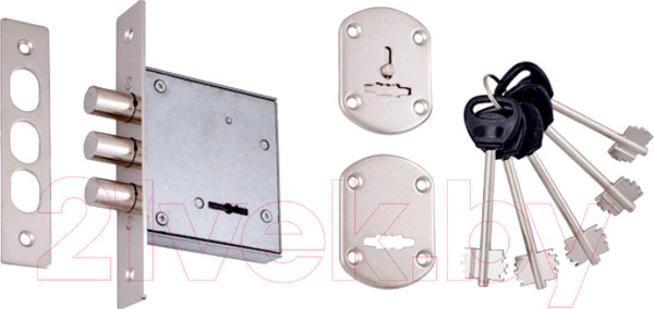 Изображение товара Замок врезной Vettore 1082 CP (хром)